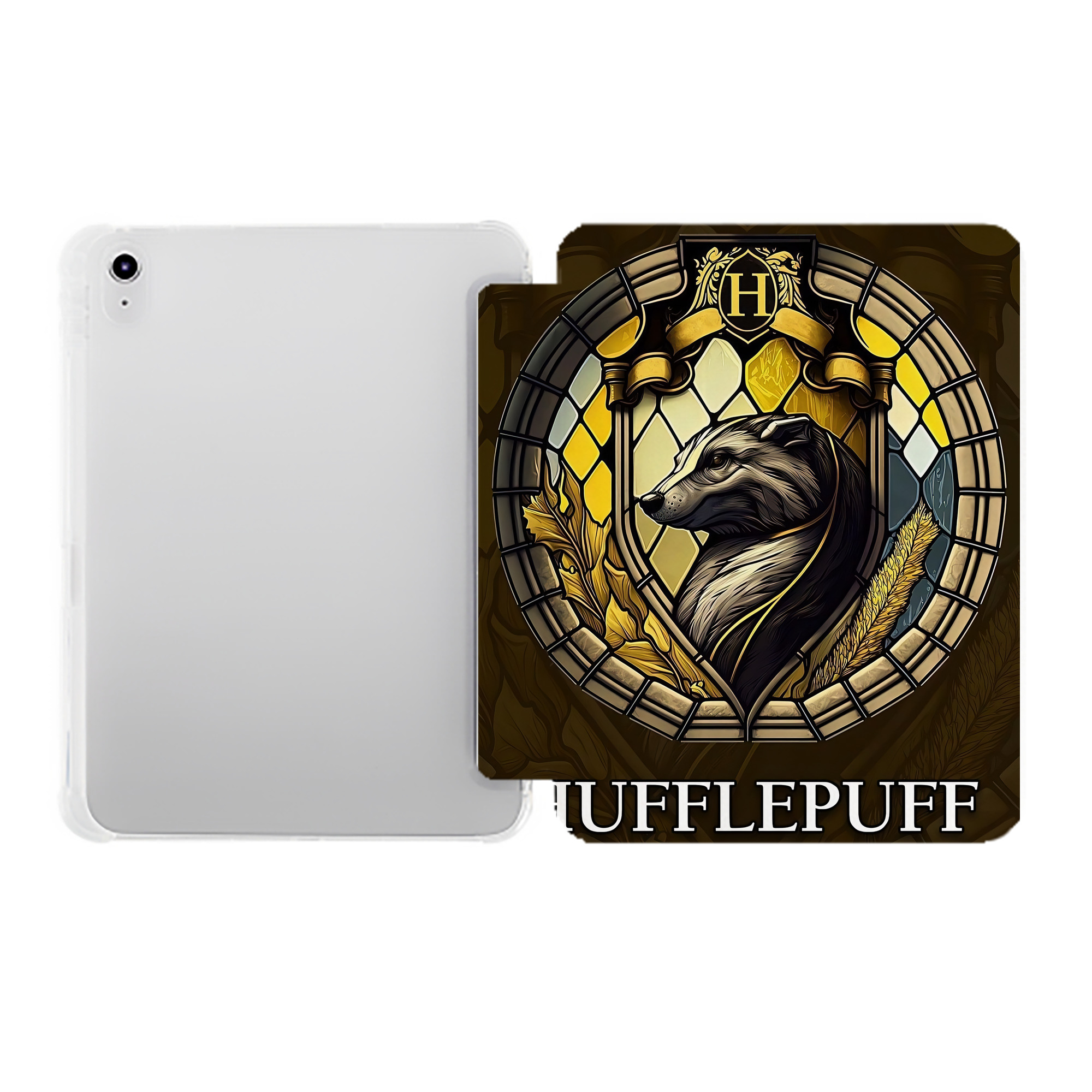 （画像用） Harry Potter ハリー・ポッターシリーズ IPad ケース ペン収納付き 三つ折りスタンド PUレザー×シリコン 対応機種9.5/10.5/10.9インチ